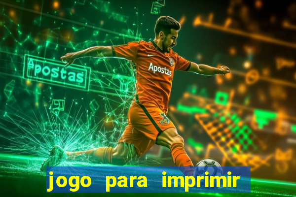 jogo para imprimir e montar